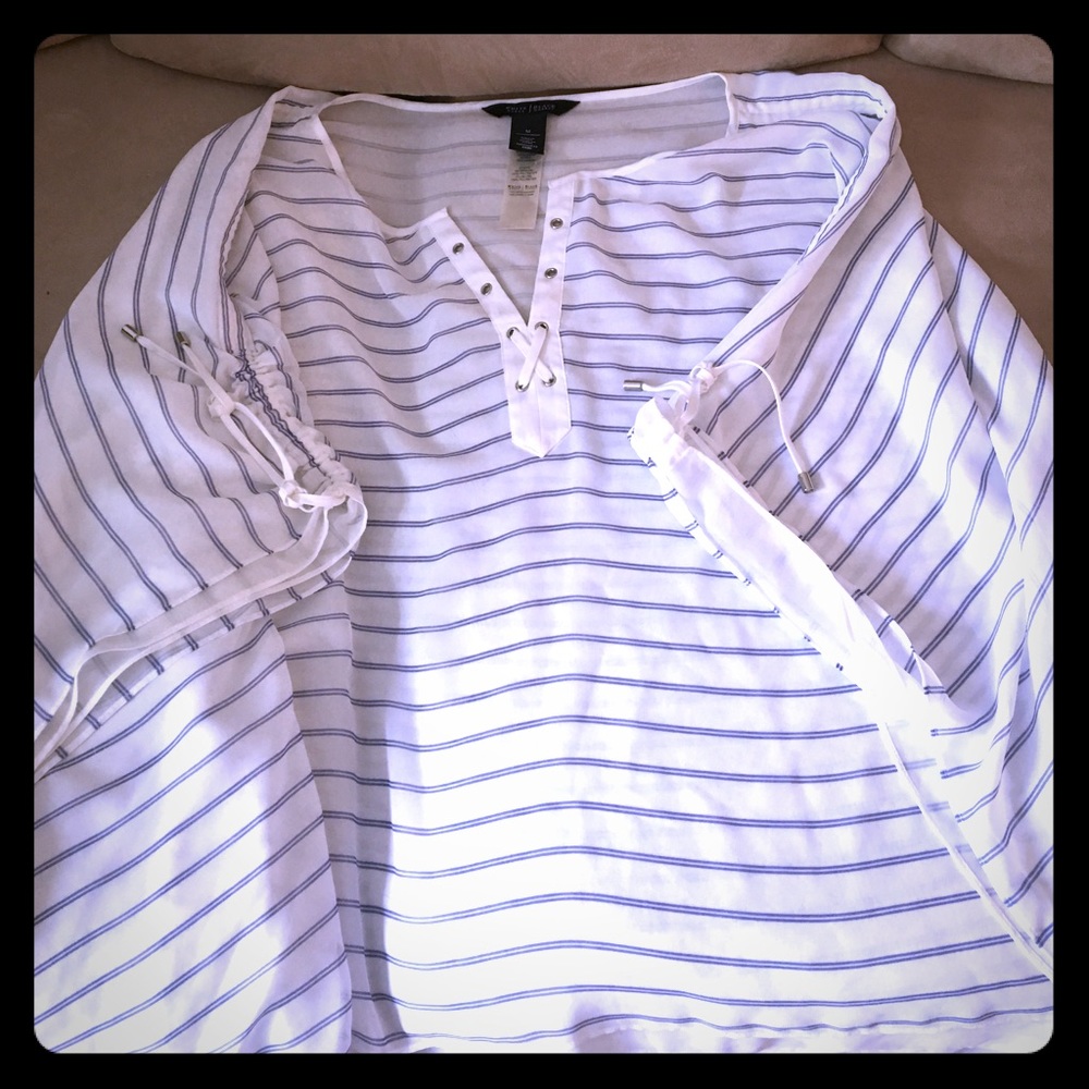 EUC WHBM flowy top-size M